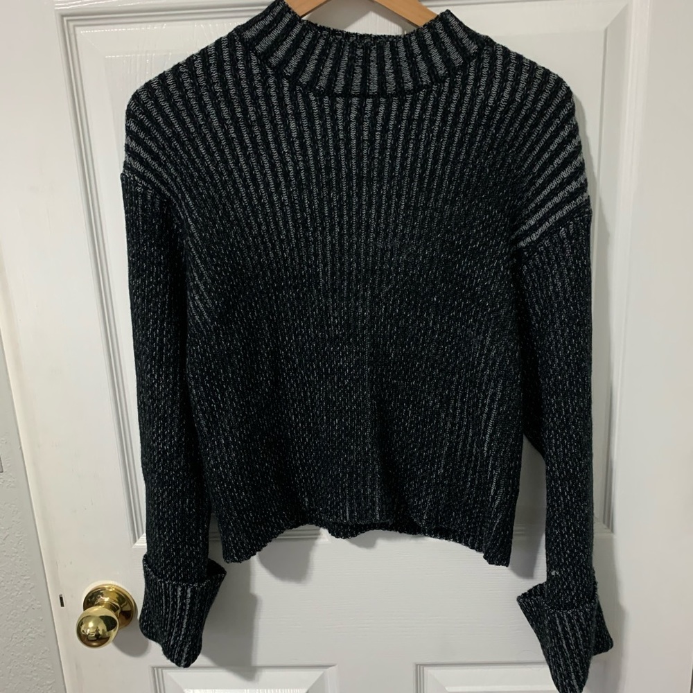 Black sweater top